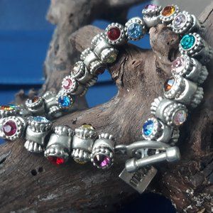 OTAZU Swarovski Barrel Bracelet